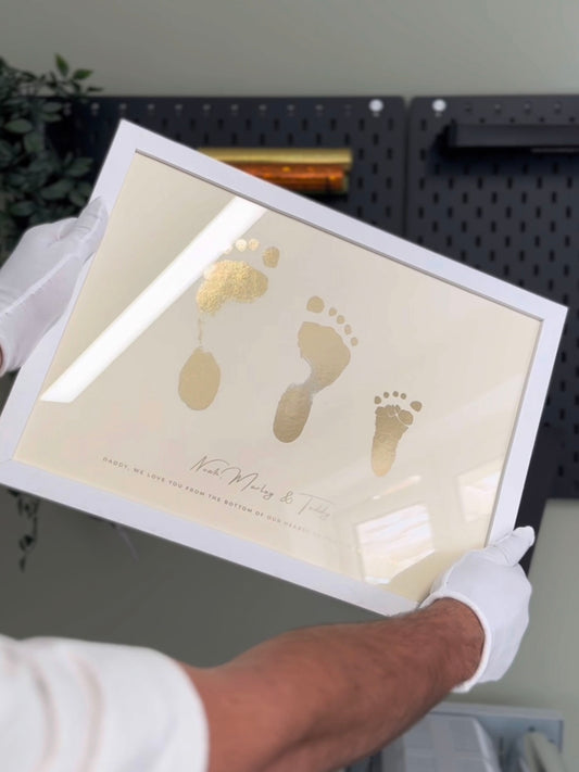 Family A3 Hand / Footprint Artwork, Kit Included