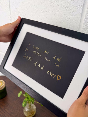 Children Drawing | Custom Foil Artwork