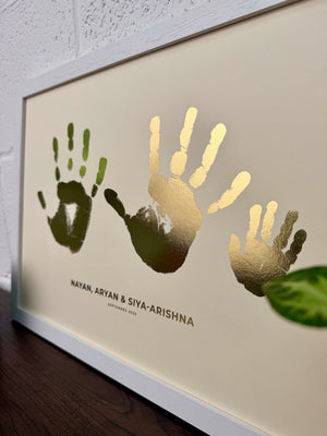 Family A3 Hand / Footprint Artwork