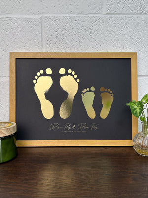 Family A3 Hand / Footprint Artwork