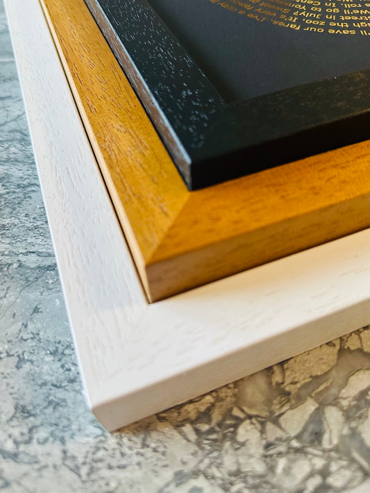 Add A4 Frame to Unframed Order