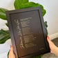 Favourite Poem or Text | Custom Metallic Foil Print