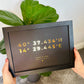 Custom Latitude Coordinates | Metallic Foil Print