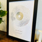 Song Lyrics | Custom Metallic Foil Print