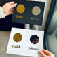 Any Location | Custom Round Map Foil Print